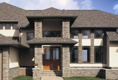 Asphalt shingle roof (Image courtesy of Certainteed)